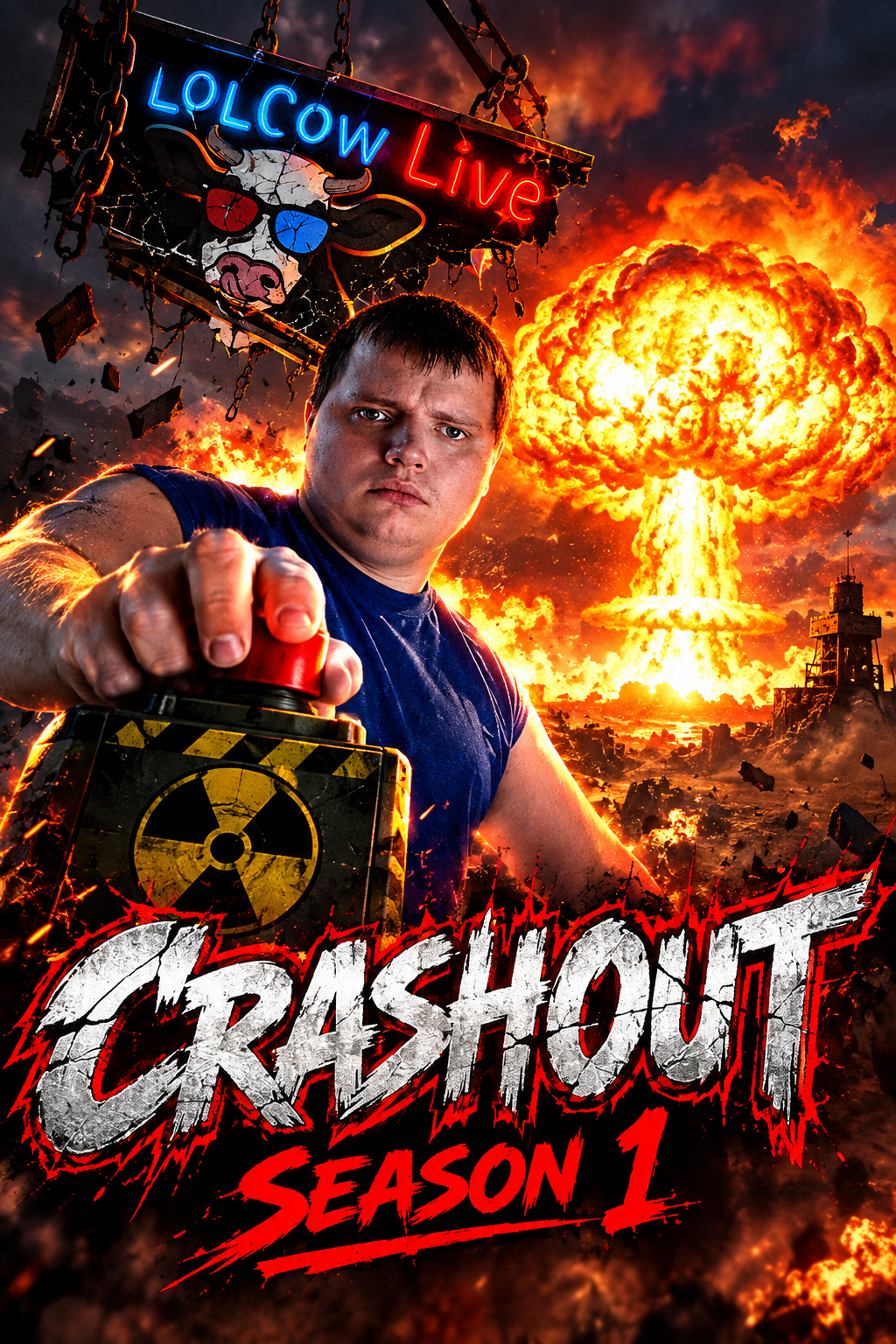 Crashout Season One Physical Poster